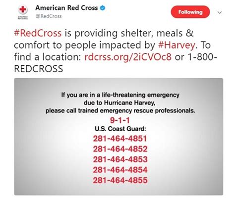 red cross phone numbers.